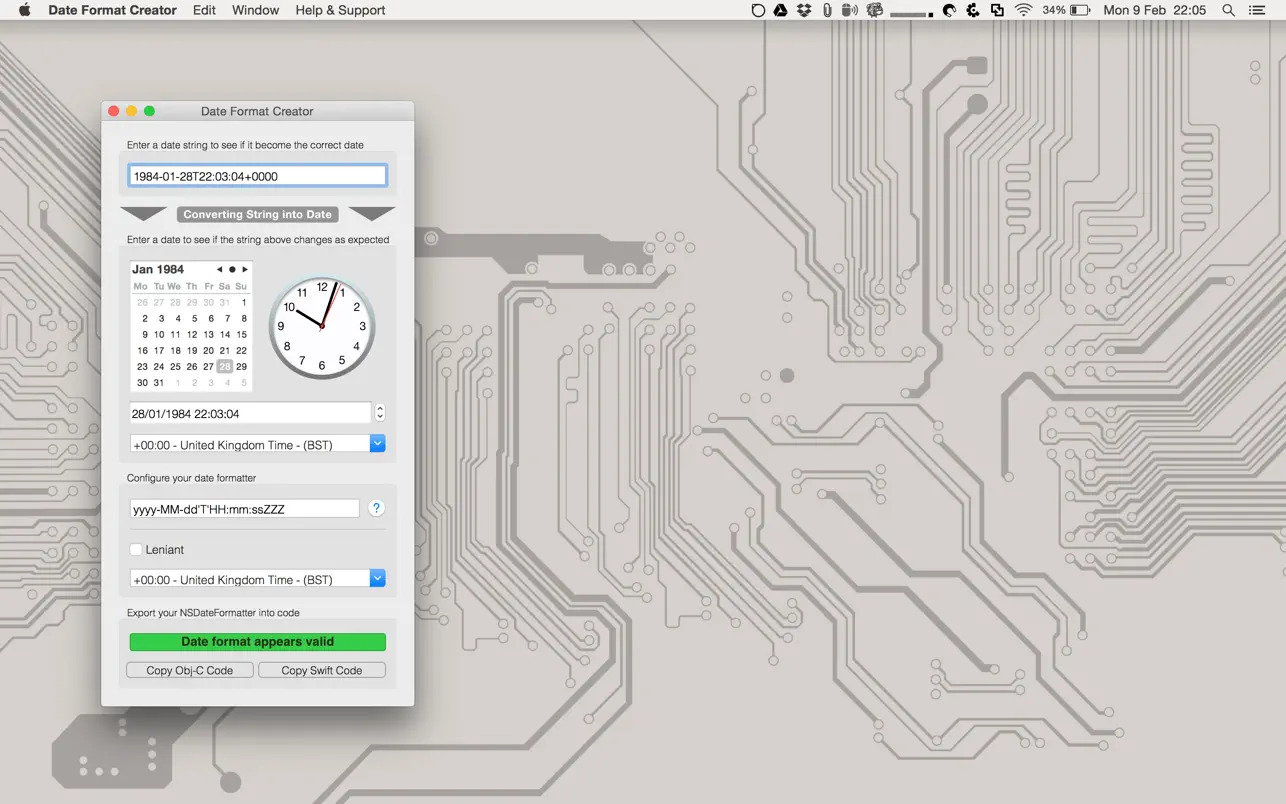 #1. Date Format Creator (macOS) Με: BRIDGETECH SOLUTIONS LIMITED