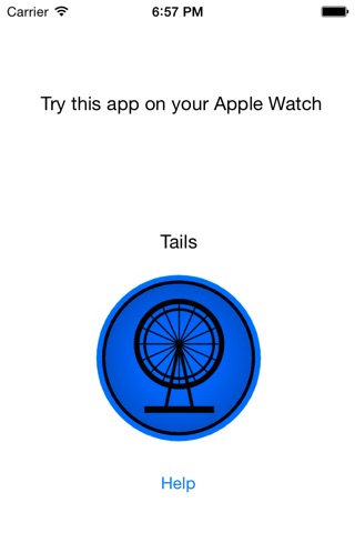 Coin Tossing for Apple Watch screenshot 3