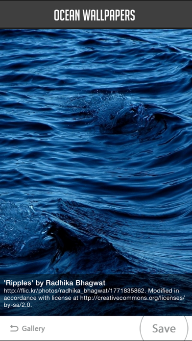 Screenshot #2 pour Ocean Wallpapers