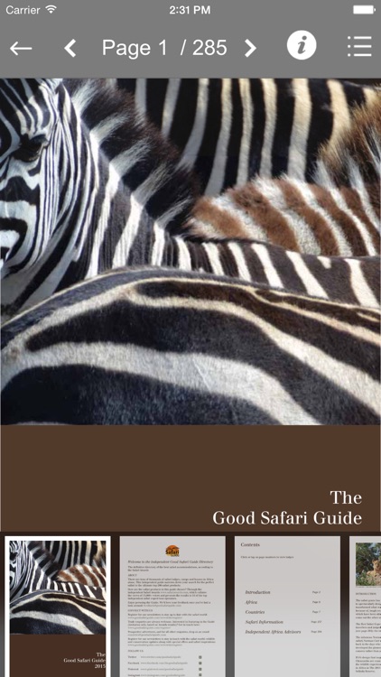 Good Safari Guide