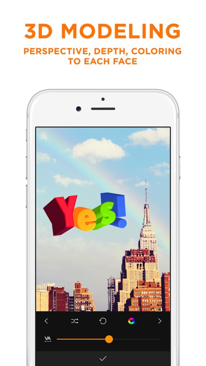 Threedi - Real 3D Text on your photo