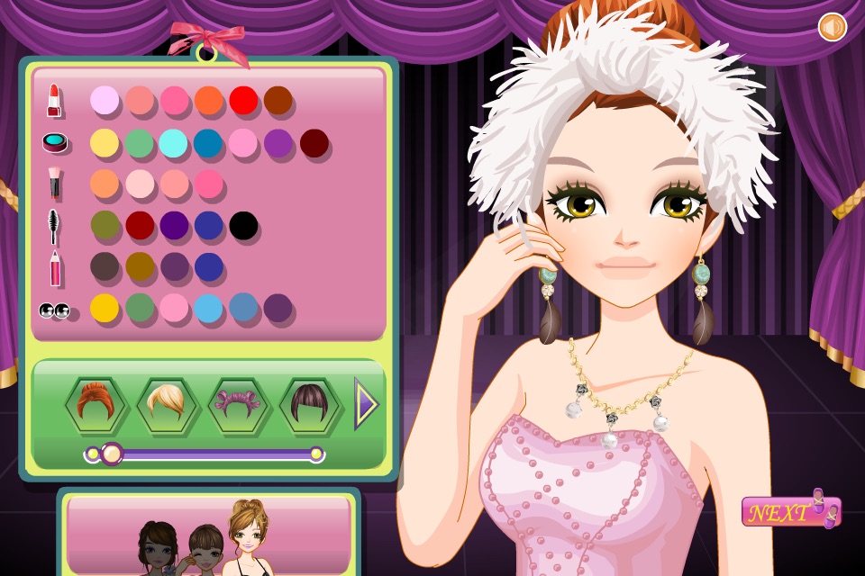Ballerina Girls - Makeup game for girls who like to dress up beautiful  ballerina girls screenshot 2