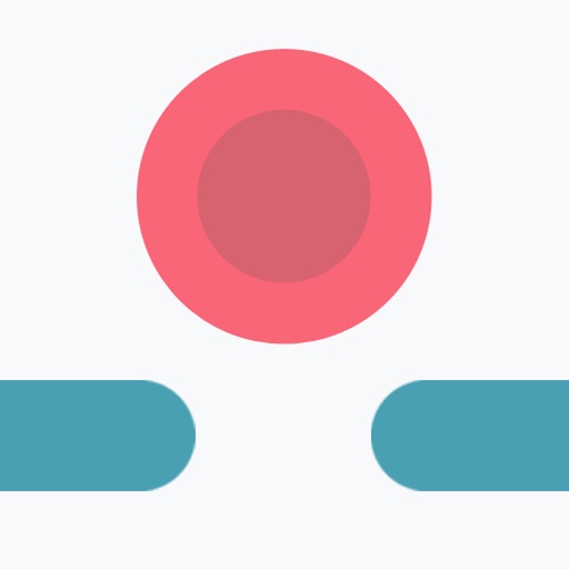 Bouncing Ball UP! - Red Dot Dodge Dash icon