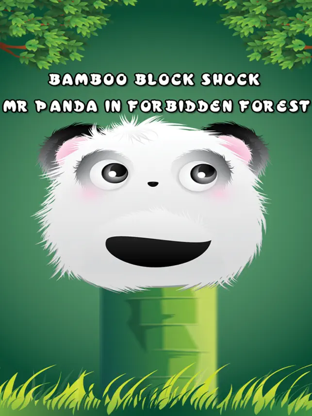 Bamboo Block Shock - Mr Panda in Forbidden Forest, game for IOS
