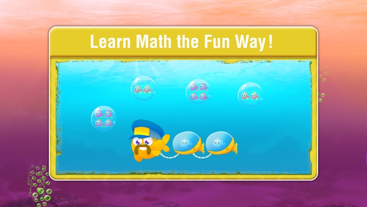 Learn Number Counting with Fish School Bus For Kids