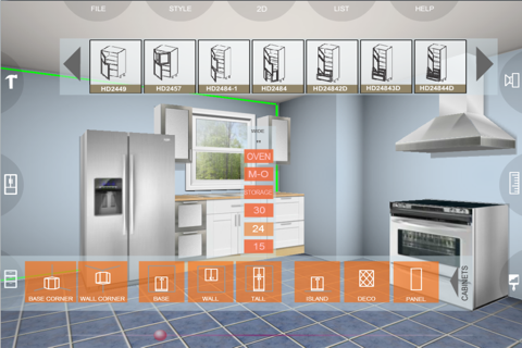 Kitchen 3D eurostyle screenshot 4