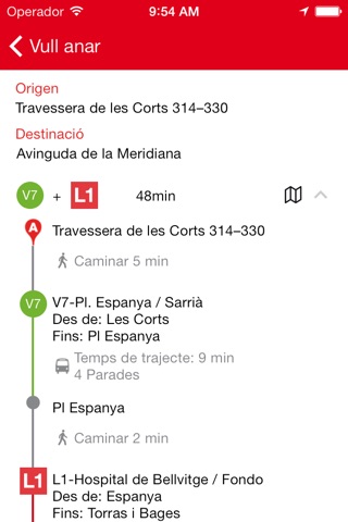TMB App (Metro Bus Barcelona) screenshot 4