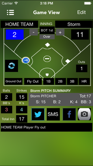 Screenshot #2 pour SportsCast Baseball