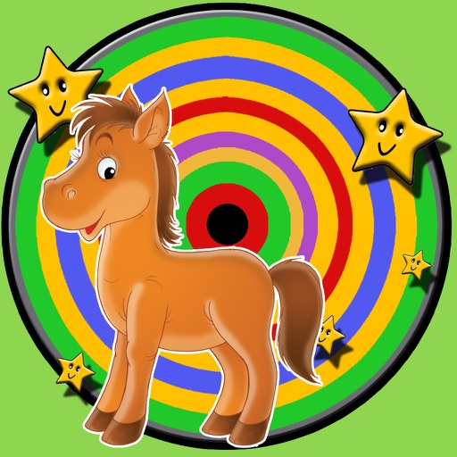 horses and darts for children - free game