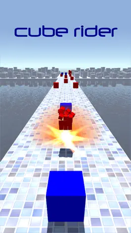 Game screenshot AAA Cube Rider Match & Crush : The New 3D Ultimate Runner Challenge hack