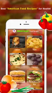best american food recipes iphone screenshot 1