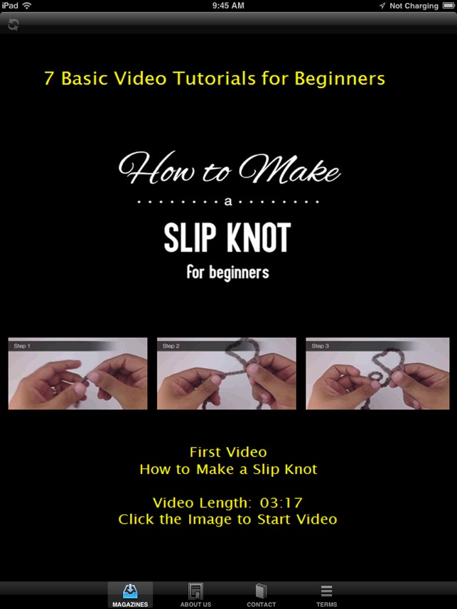 Best iKnitting Video Magazine - Learn to Crochet Made Easy G(圖3)-速報App