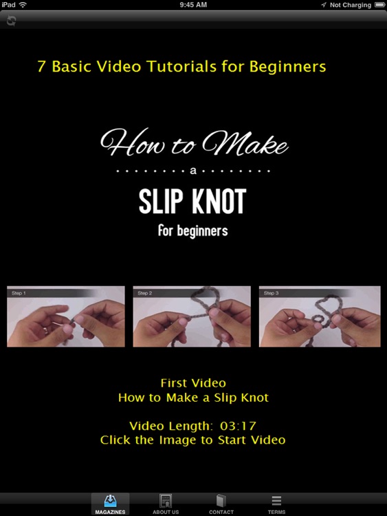 Best iKnitting Video Magazine - Learn to Crochet Made Easy Guide