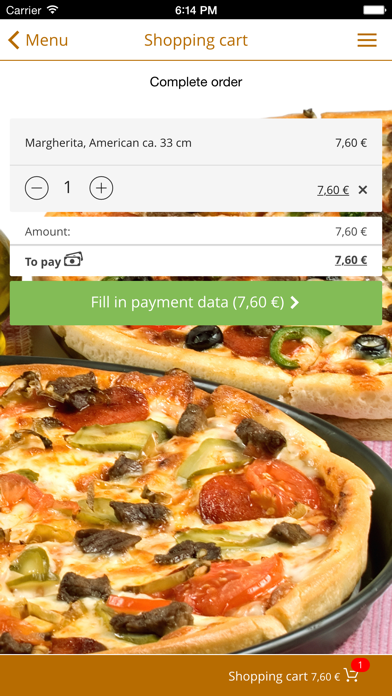 How to cancel & delete Pizzeria Sicilia Mannheim from iphone & ipad 3