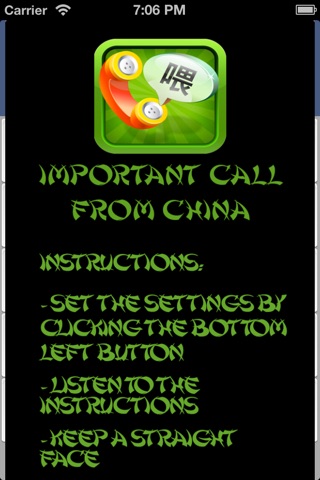 Important Call from China screenshot 2