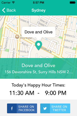 HappyTimes - The Happy Hour Finder screenshot 4