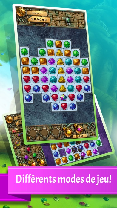 Screenshot #1 pour Jewel Tree: Match It puzzle (full)