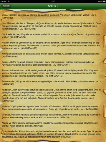 Screenshot #6 pour Kur'an Fihristi