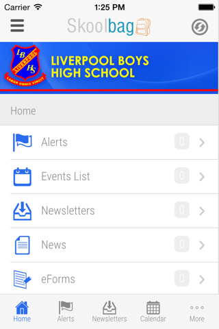 Liverpool Boys High School - Skoolbag screenshot 3