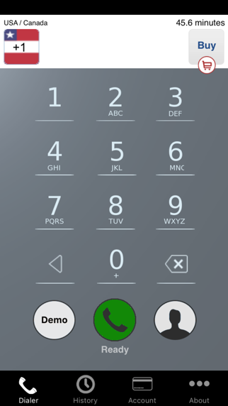call usa - intcall iphone screenshot 1