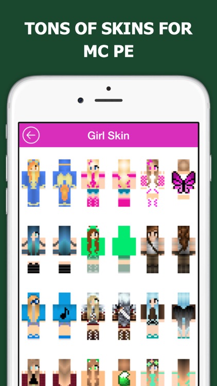 Best Girl Skins for Minecraft PE