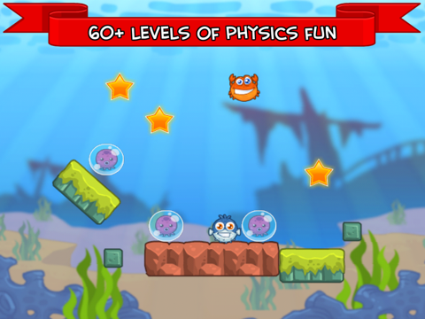 Aquatic Rescue - Clever Oz Physics Puzzle iPad screenshot