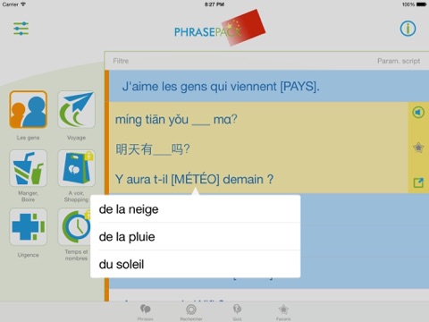 Screenshot #4 pour Guide de conversation de chinois mandarin – Voyagez aisément en Chine