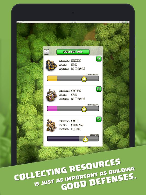 Screenshot #4 pour Resources for Clash of Clans