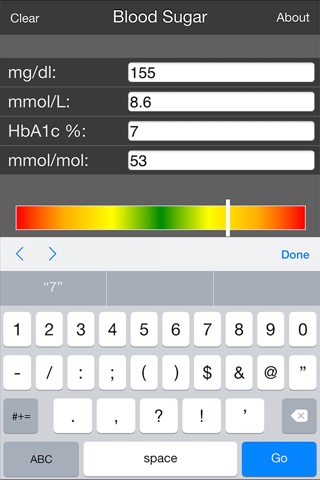 Mila's Blood Sugar Conversion Calculatorのおすすめ画像3