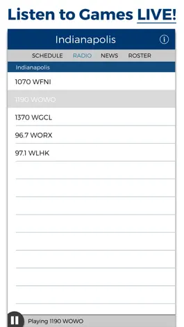 Game screenshot Indianapolis Football Radio & Live Scores mod apk