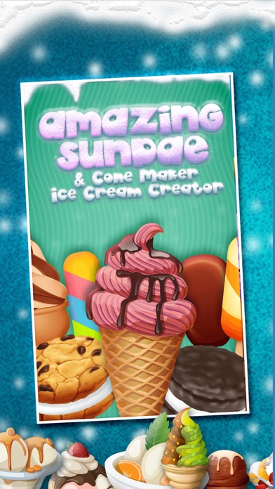 How to cancel & delete A+ Cone & Sundae Creator Ice-Cream Sandwich Maker Game from iphone & ipad 1