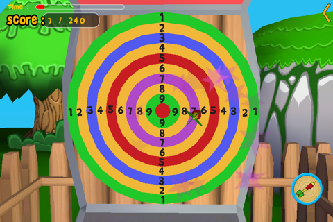 Dolphins dart game for kids - free game screenshot 4