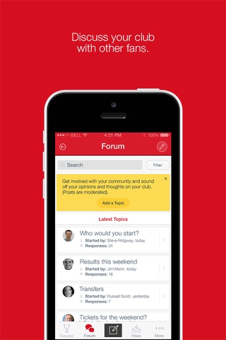 Fan App for Crewe Alexandra FC screenshot 2