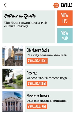 Hanzesteden App screenshot 4