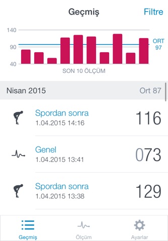 Runtastic Heart Rate PRO screenshot 2