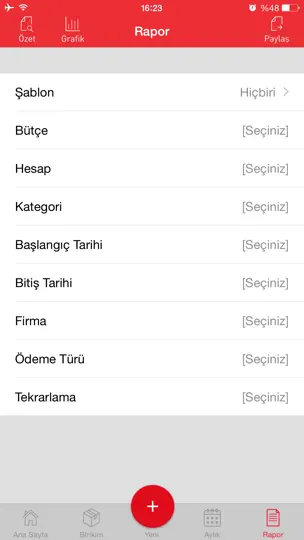 Cep Bütçem iPhone Ekran Görüntüsü 4