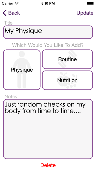 Screenshot #3 pour Fitjour - Start Your Fitness Journal Today