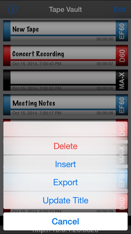 Tapes Lite screenshot-3