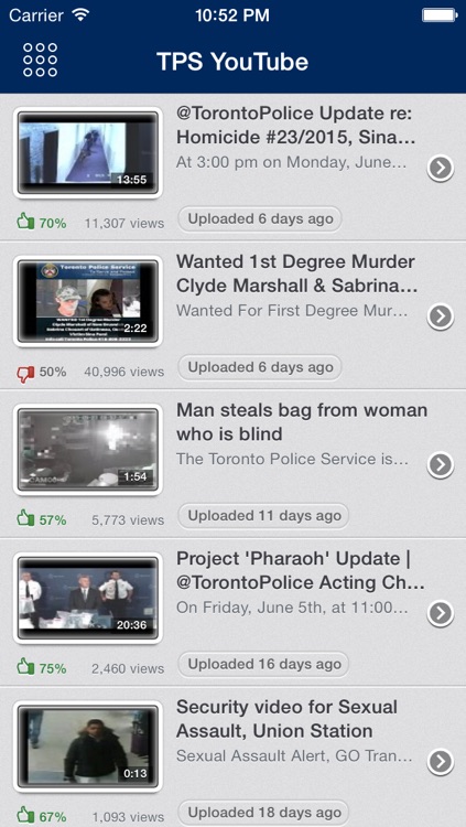 Toronto Police Service Mobile screenshot-4