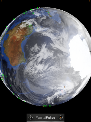 Screenshot #6 pour WorldPulse Earth Weather Clouds & Temperature