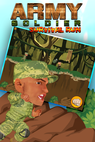 Army Soldier Combat Survival Run: Legendary Great Jungle Troopers screenshot 2