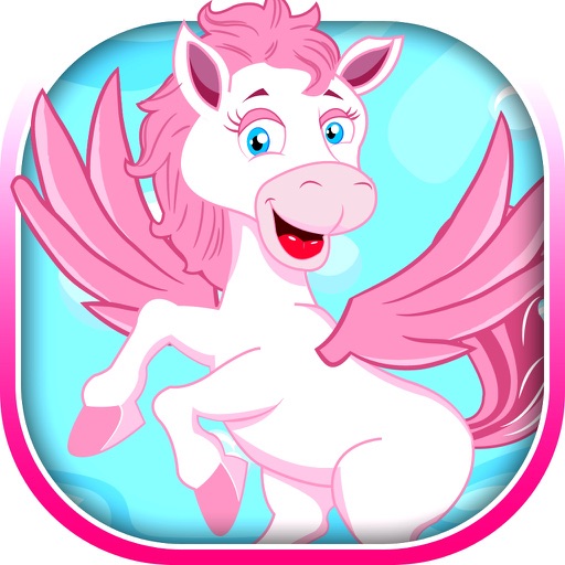 Unicorn Flying Challenge - Magical Horse Flight Mania PRO Icon