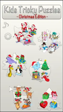 Game screenshot KidsTrickyPuzzles  -Puzzle Fun for Children CHRISTMAS EDITION- mod apk