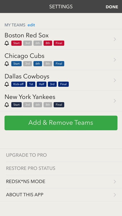 Scored - a better sports app. screenshot-4