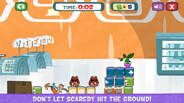 Scaredy Squirrel: Stash N Crash screenshot-3