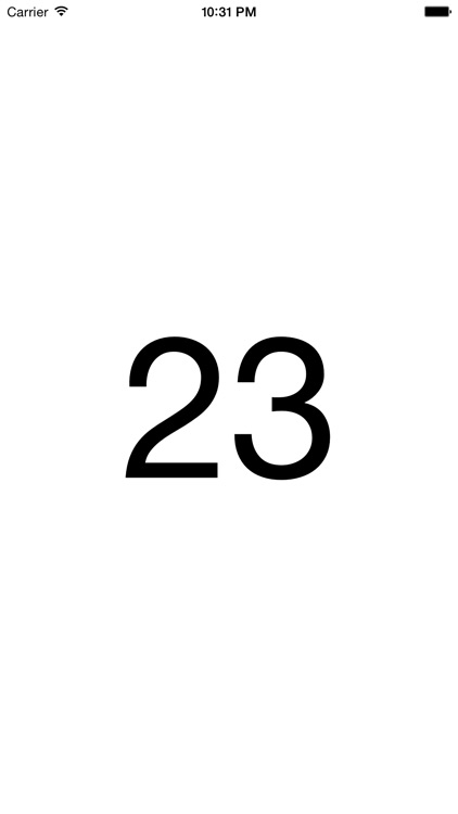 NumberGeneratorApp - a Random Number Generator