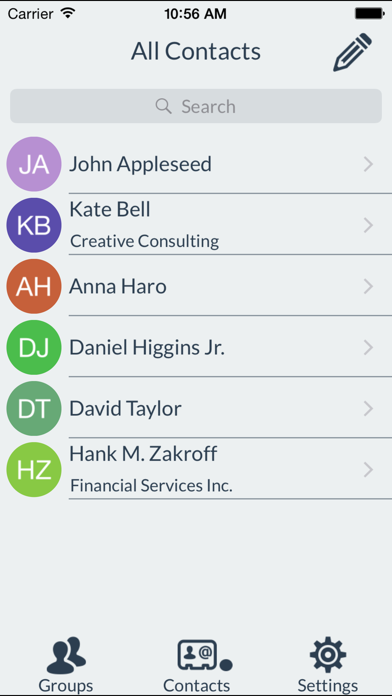Screenshot #3 pour Group Contacts And Messaging