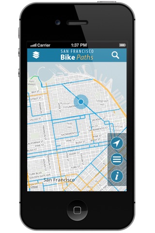 San Francisco Bike Paths screenshot 2