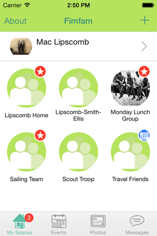 Fimfam: the private family app screenshot 2