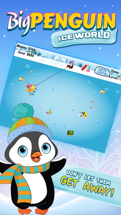 Big Penguin Ice Winter World: Gone Fishing